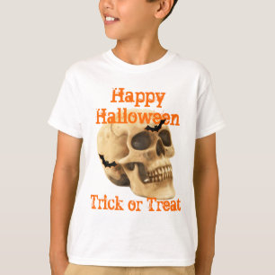 Skull Halloween trick or treat T-Shirt