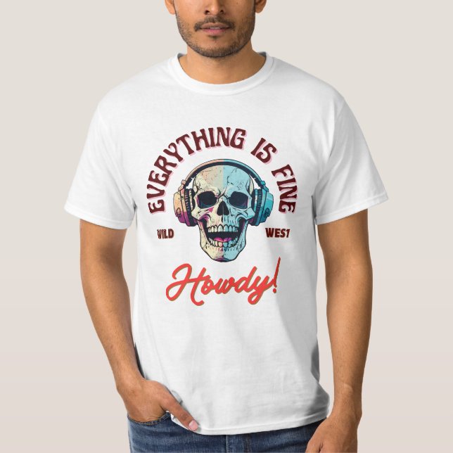Skull Head T-Shirt (Front)