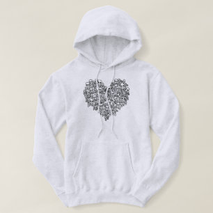 Skull Heart Hoodie