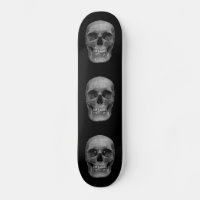 Skull - Heavy Metal Fantasy Art Black