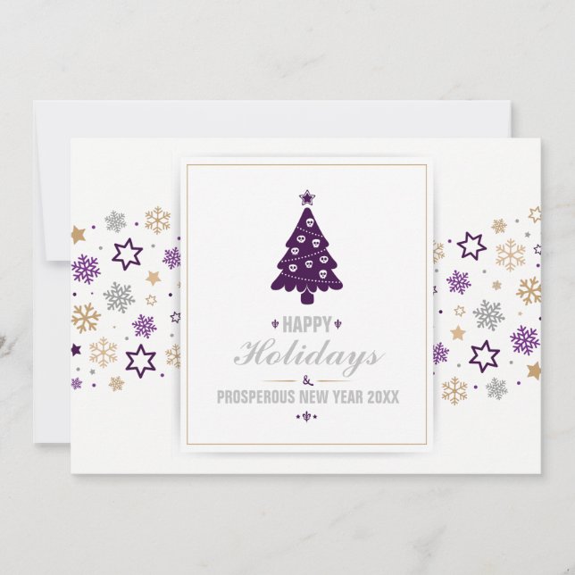 Skull Holiday Greetings (Front)