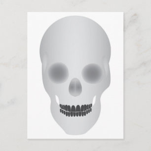 Skull Holiday Postcard