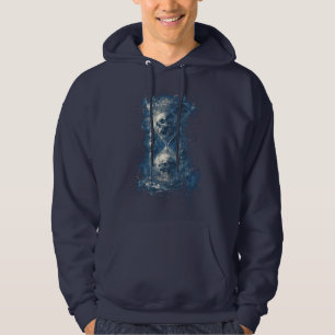 Skull Hourglass Gothic Dark Art Hoodie