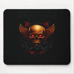 Skull I Refuse To Kiss Anybody's You W Be Mad Over Mouse Mat