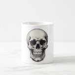 Skull Illustration Coffee Mug<br><div class="desc">Fantasy Rock Punk Heavy Metal Art - Skull Skeleton - Digital Fantasy Art</div>