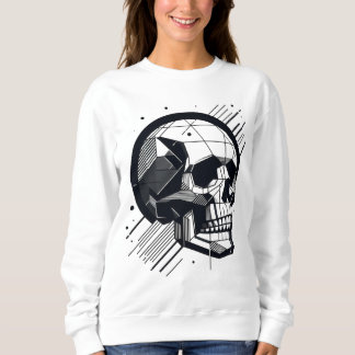 Skull in different styles 05 sweatshirt