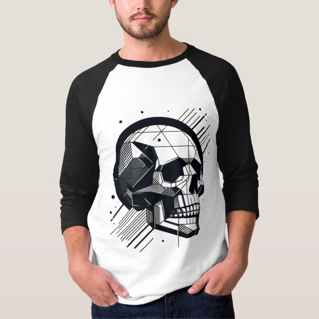 Skull in different styles 17 T-Shirt (Front)