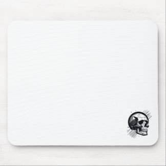 Skull in different styles 34 mouse mat