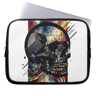 Skull in different styles 39 laptop sleeve