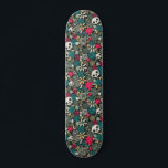 Skull in flowers skateboard<br><div class="desc">-</div>