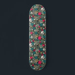 Skull in flowers skateboard<br><div class="desc">-</div>