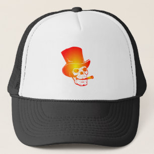 Skull in Top Hat by Chillee Wilson