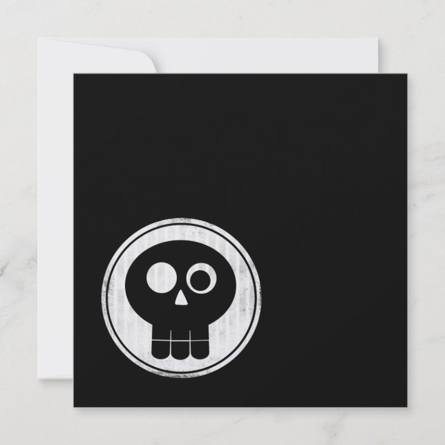 Skull Invitation (Front)