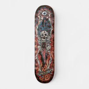 Skull Jaw Punk SK8 Board by Eat The Street Skateboard