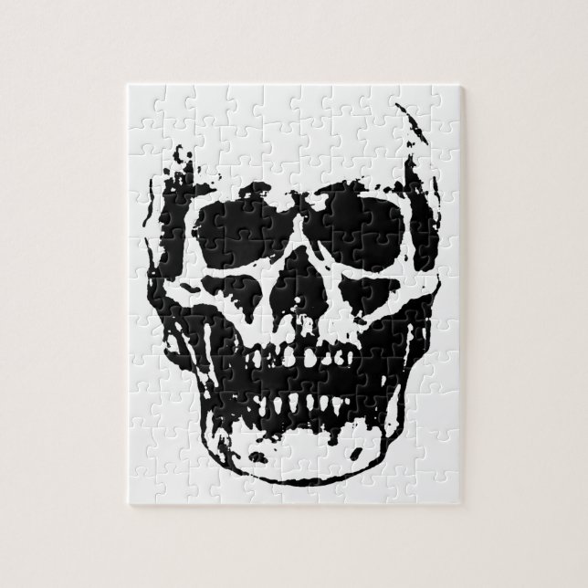 Skull Jigsaw Puzzle (Vertical)