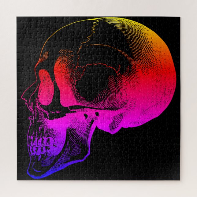 Skull Jigsaw Puzzle (Vertical)