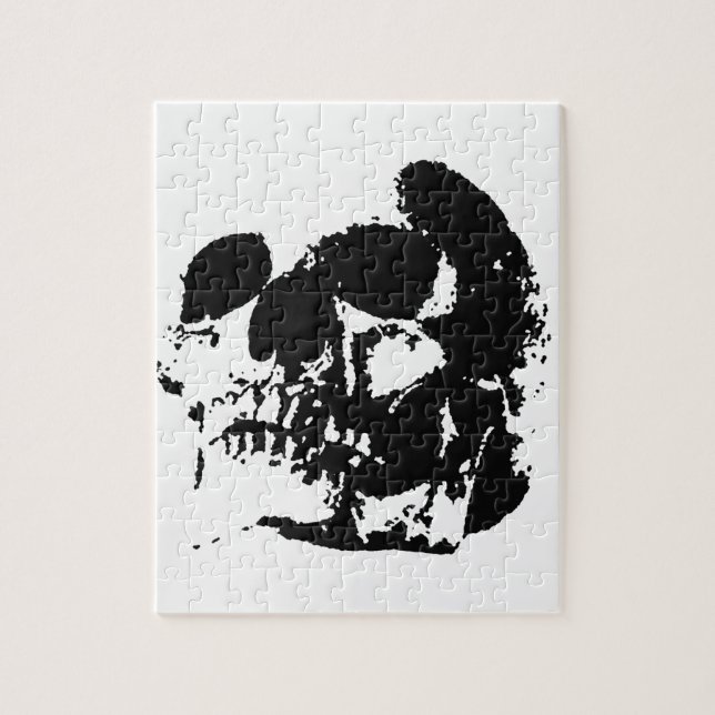Skull Jigsaw Puzzle (Vertical)