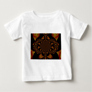 Skull Kaleidoscope Art Print Baby T-Shirt