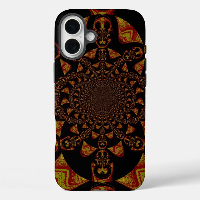 Skull Kaleidoscope Art Print Case-Mate iPhone Case (Back)