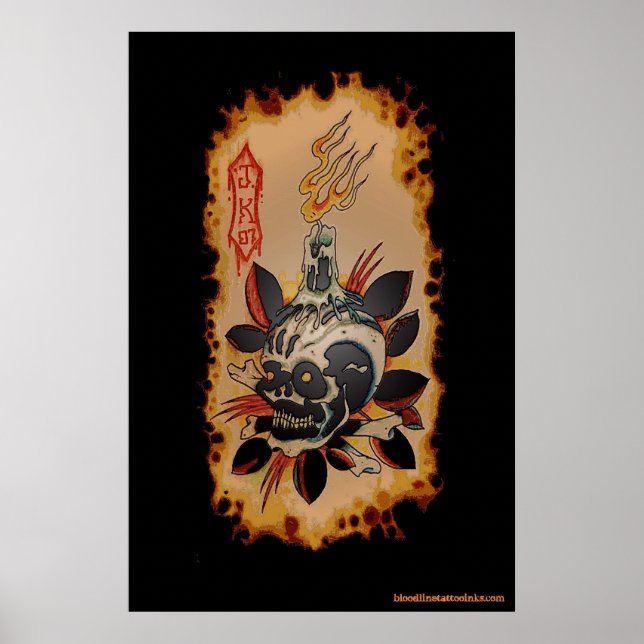 Skull & Kandle Poster (Front)