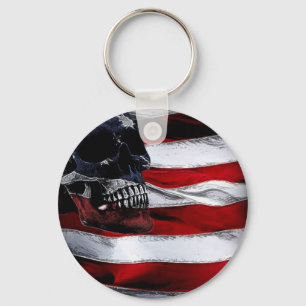 Skull keychain (America)