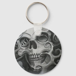 Skull keyring
