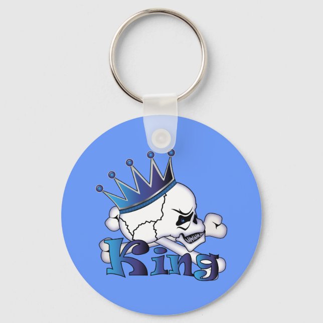Skull King Key Ring (Front)