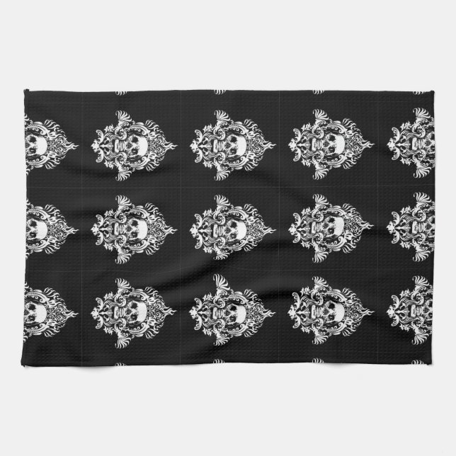 Skull Kitchen towels (Horizontal)
