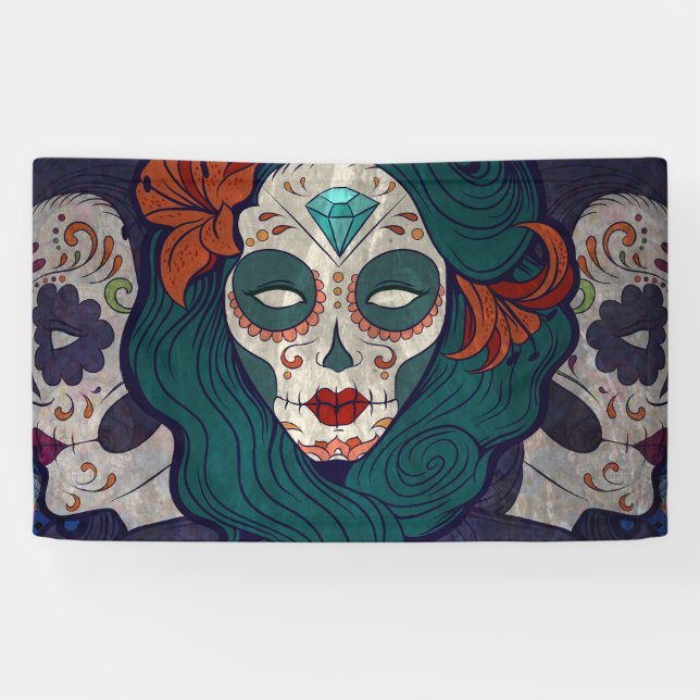 Skull Ladies Banner (Horizontal)