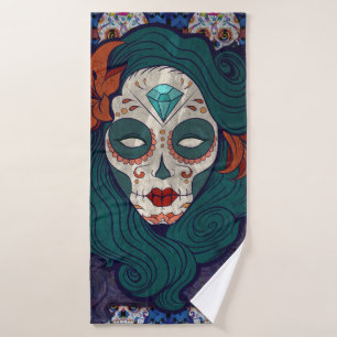 Skull Ladies Bath Towel