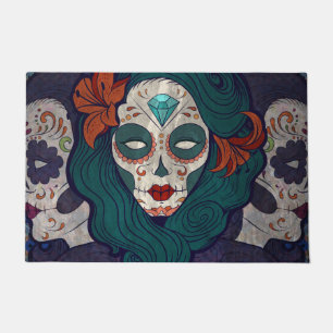 Skull Ladies Doormat