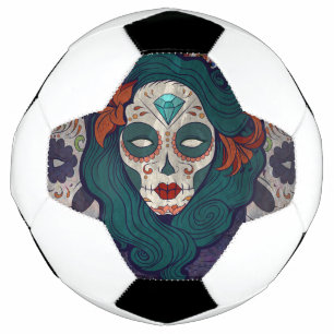 Skull Ladies Football