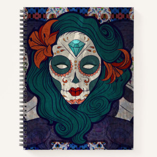 Skull Ladies Notebook