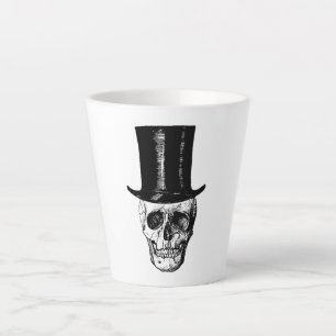 Skull Latte Coffee Mug, Coffee Cup, Mug