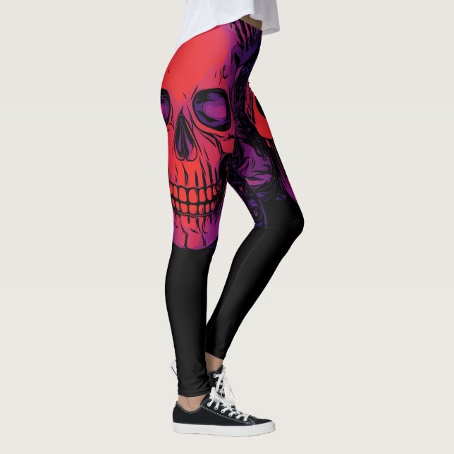 Skull Leggings (Right)