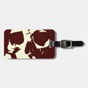 Skull Luggage Tag