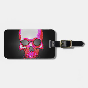 Skull Luggage Tag