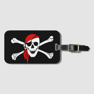 Skull Luggage Tag