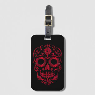 Skull Luggage Tag