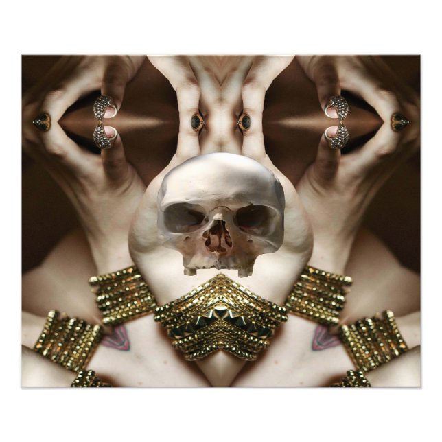Skull Magic Photo Print (Front)