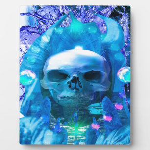 Skull Magician Plaque