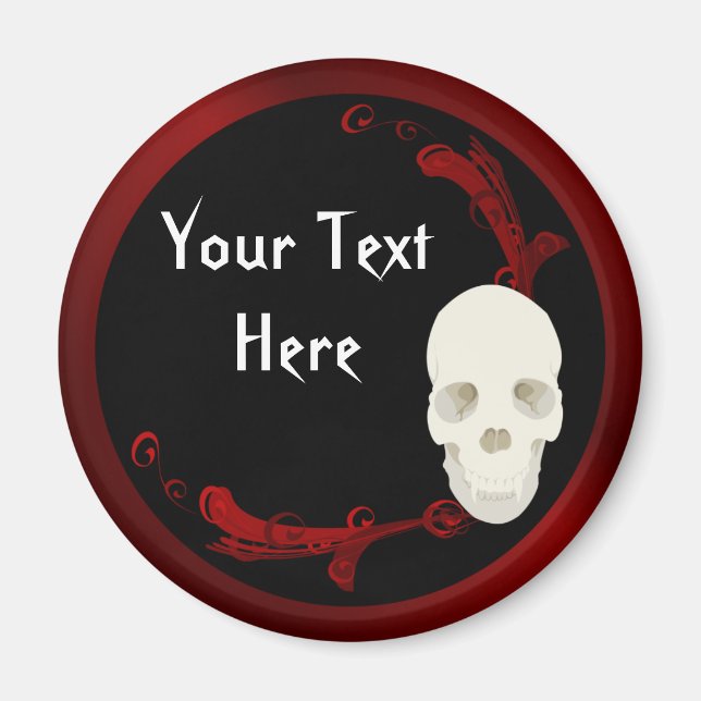 Skull Magnet (Front)