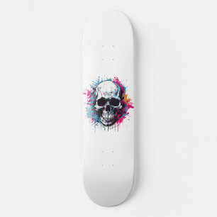 Skull Meme Skateboard