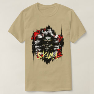 SKULL Men's Basic Dark T-Shirt