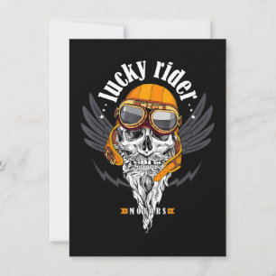 Skull Motorcycle Gift For Motorbike Lovers