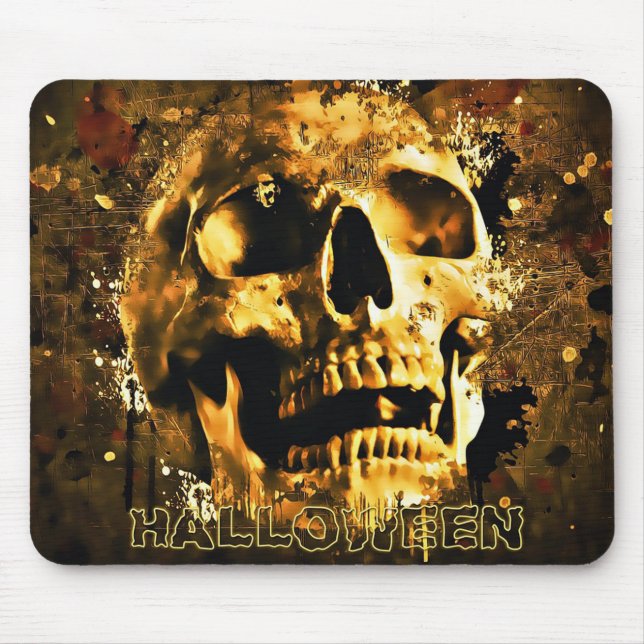 Skull Mouse Mat (Front)