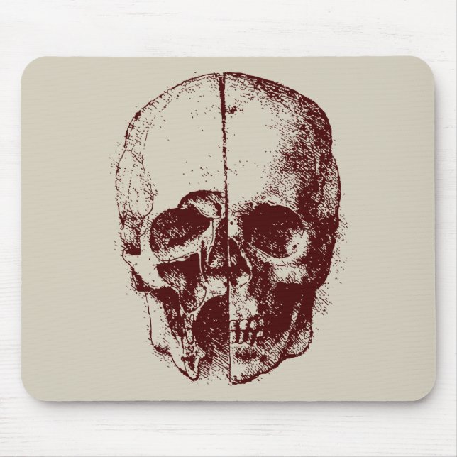 skull mouse mat (Front)