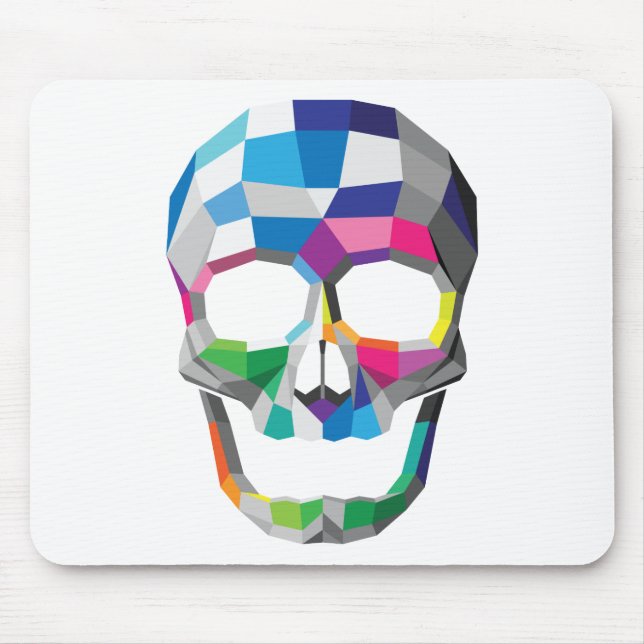 Skull Mousepad Colours (Front)