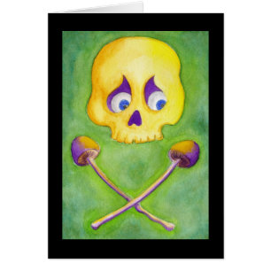 Skull & Mushrooms