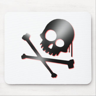 skull n bones 2 mouse mat